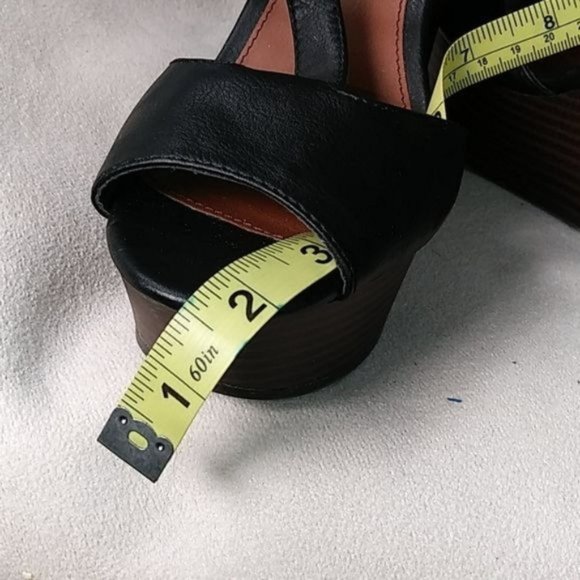 CANDIE'S BLACK HEELS SIZE 9.5 - Picture 4 of 5